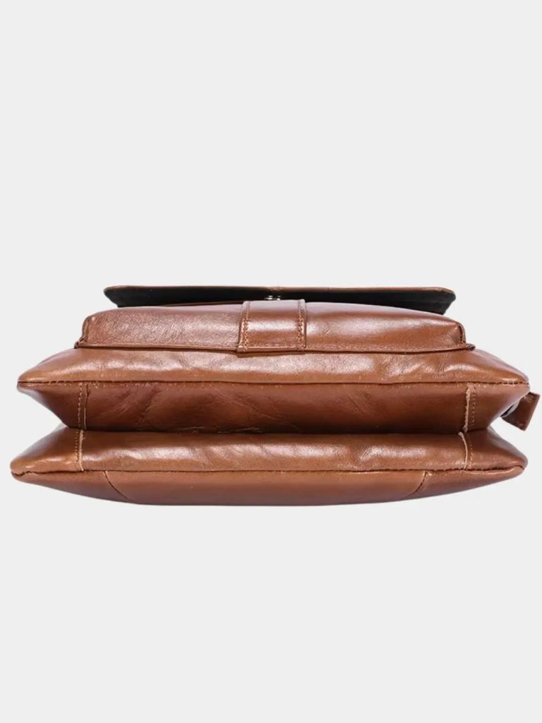 Vintage Leather Shoulder Bag - Nordwr