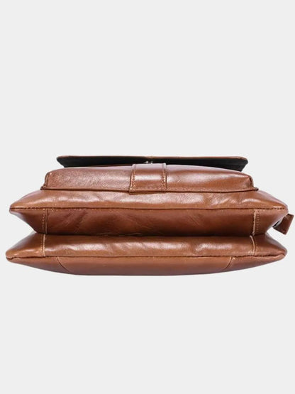 Vintage Leather Shoulder Bag - Nordwr