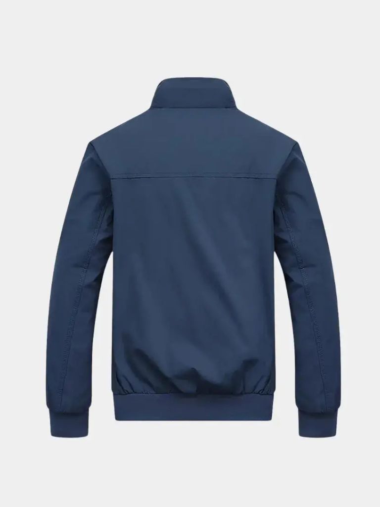 Casual Solid Bomber Jacket - Nordwr