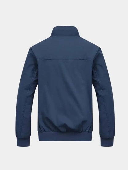 Casual Solid Bomber Jacket - Nordwr