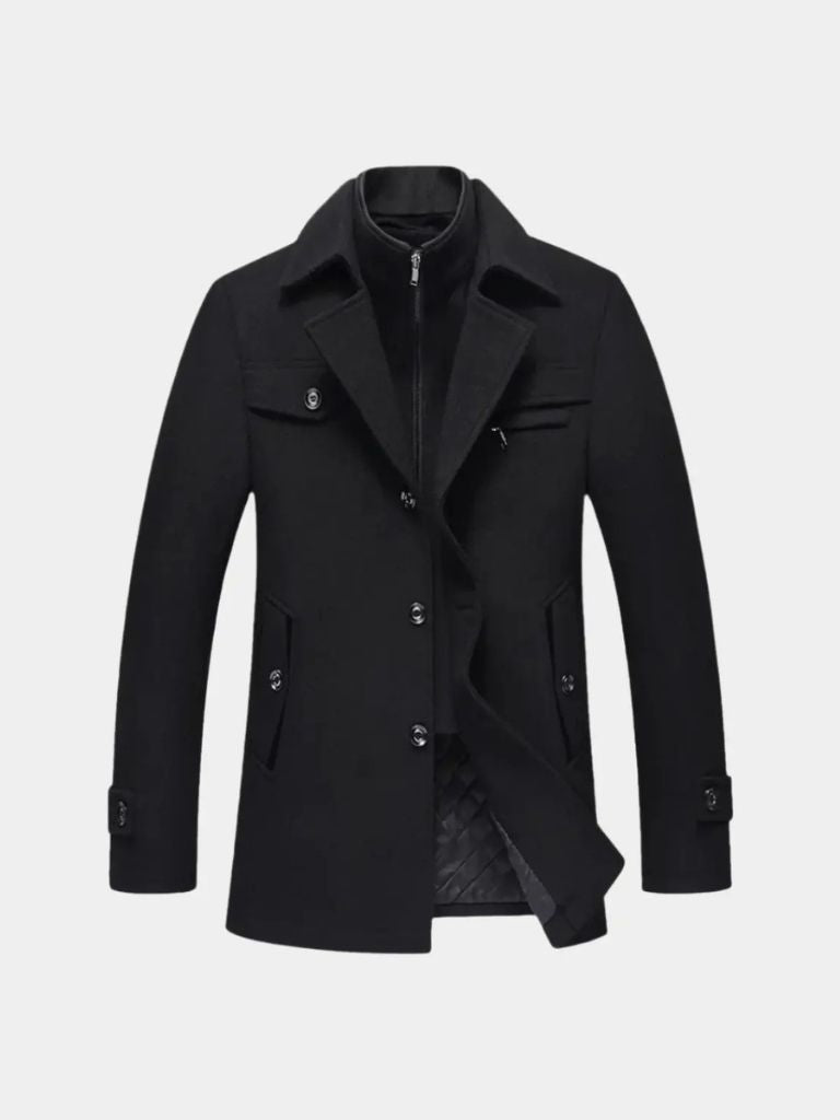 Essential Wool Blend Coat - Nordwr