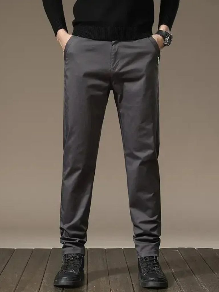 Essential Straight Trousers - Nordwr