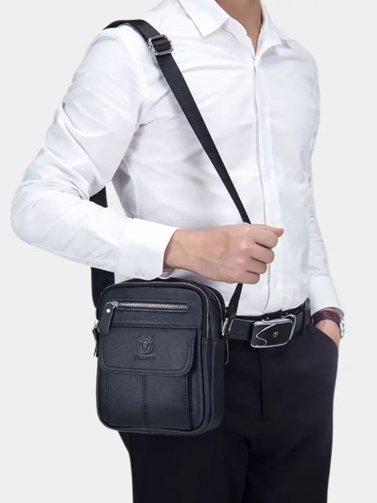 Leather Messenger Bag - Nordwr