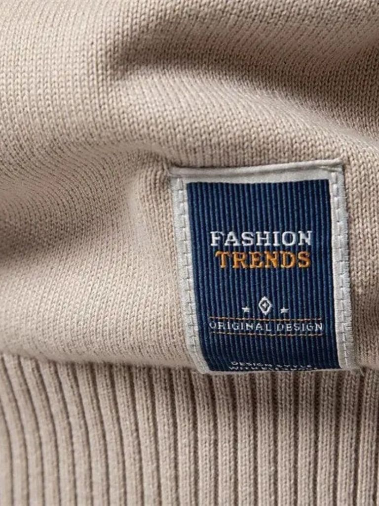 Half Zip Knitwear Solid Color Cardigan Sweater - Nordwr