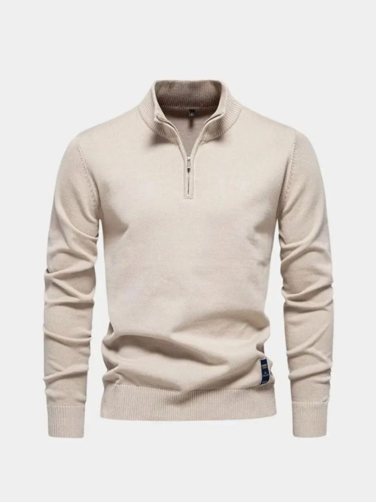 Essential Quarter-Zip Jumper Sweater - Nordwr