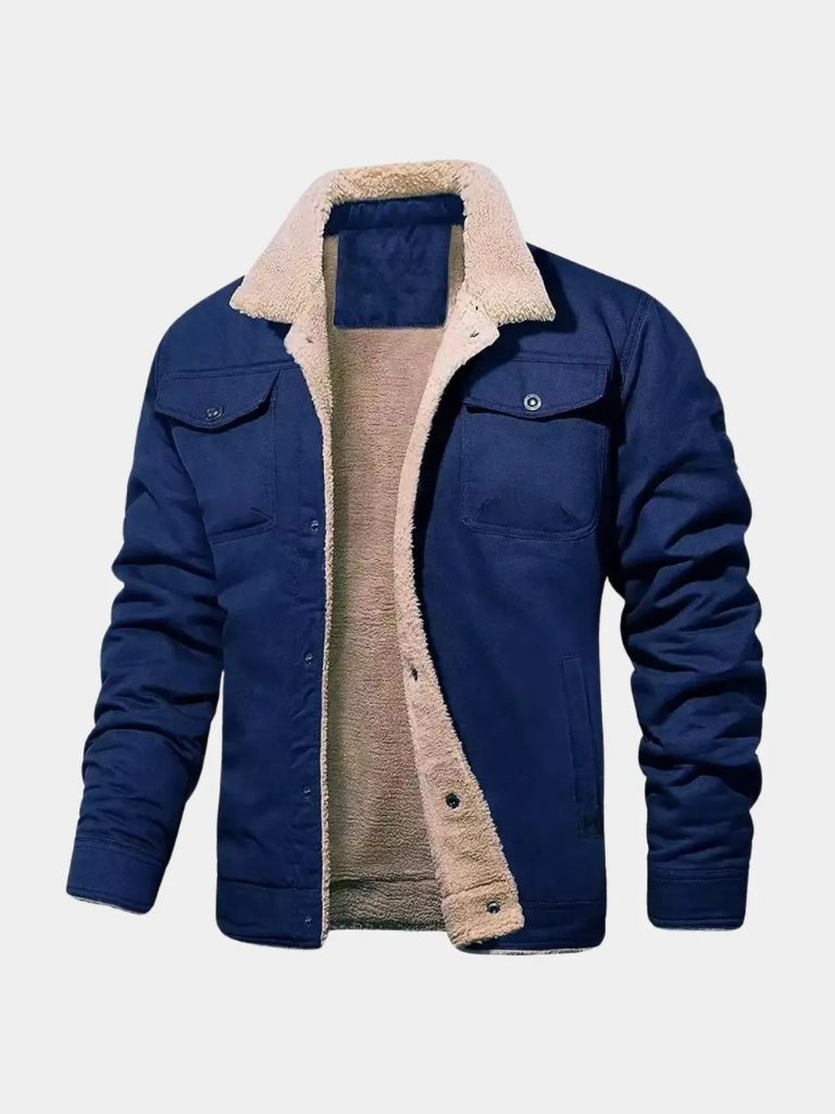 Vintage Fleece Bomber Jacket - Nordwr