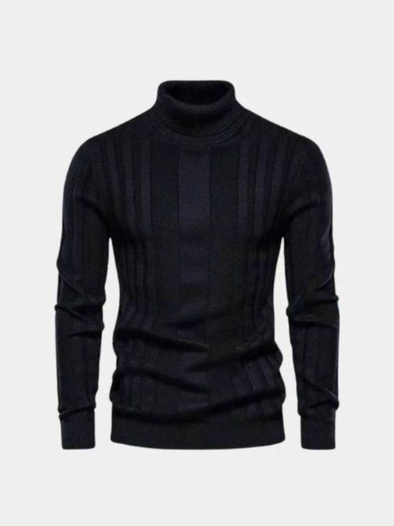 Turtleneck Knitwear Pullover Sweater - Nordwr