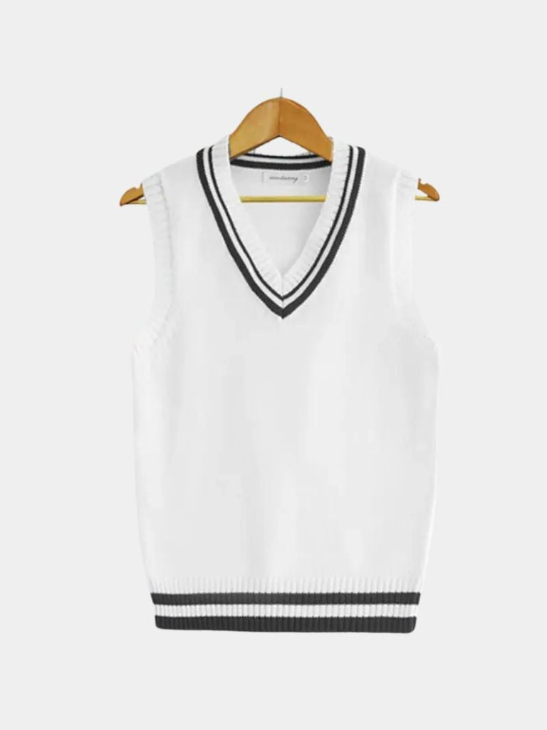 Old Money Essential Knit Vest - Nordwr
