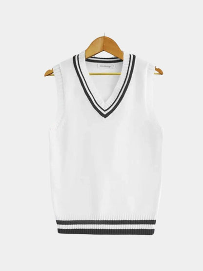 Old Money Essential Knit Vest - Nordwr