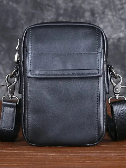 Essential Small Leather Shoulder Bag - Nordwr