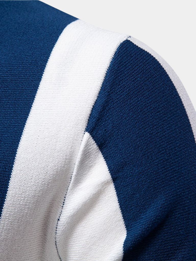 Navy Stripe Polo - Nordwr