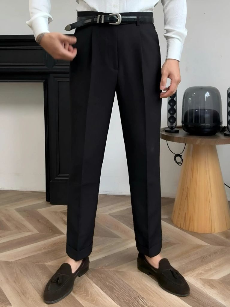 Hollywood Classic Trousers (Belt Included) - Nordwr