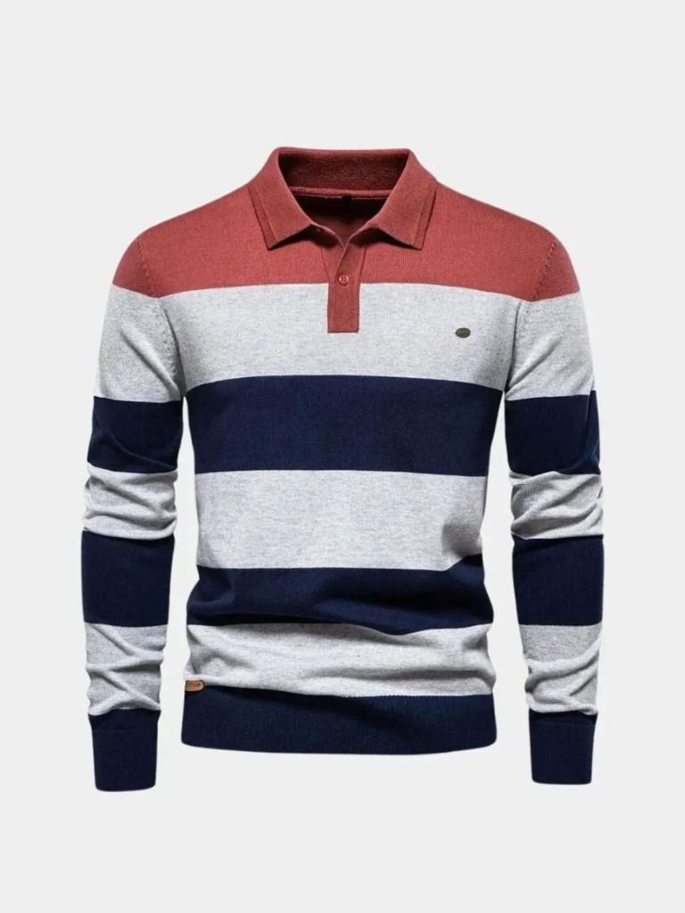 Knit Color Half Zip Knitwear - Nordwr