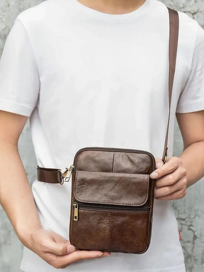Essential Leather Shoulder Bag - Nordwr