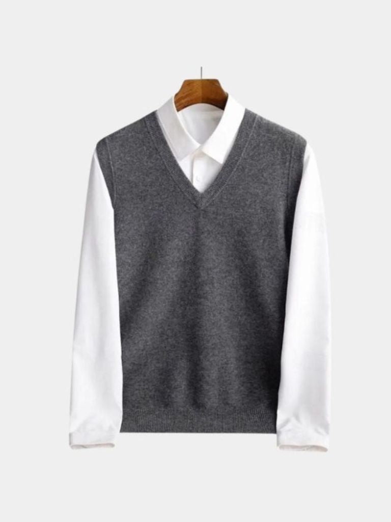 100% Merino Wool Sweater Vest - Nordwr