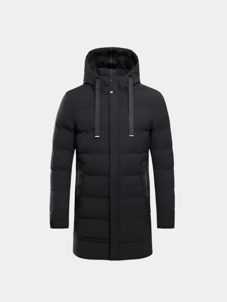 Minimalist Long Puffer Jacket - Nordwr