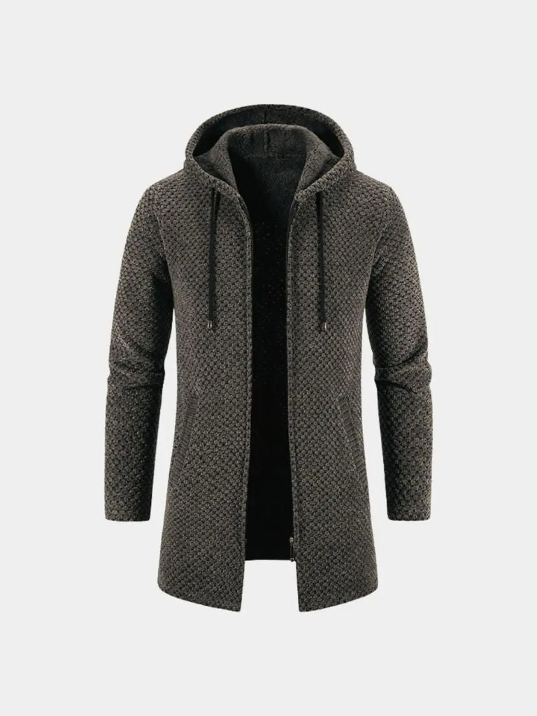 Lugano Knitted Hooded Winter Coat - Nordwr