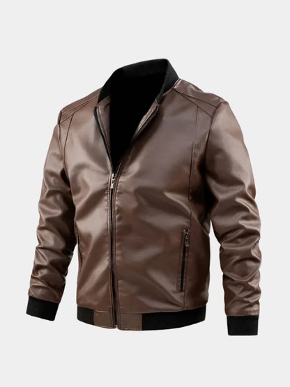 Essential Leather Jacket - Nordwr