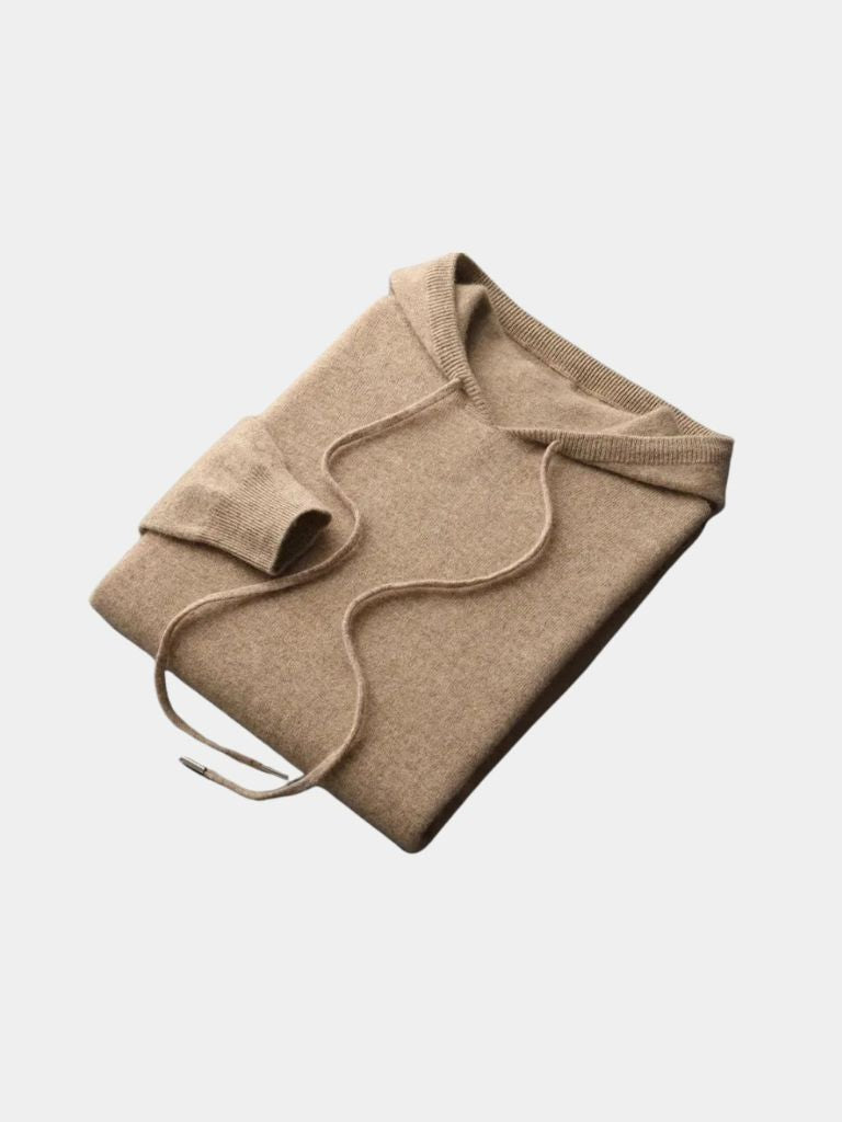 100% Cashmere Hooded Sweater - Nordwr