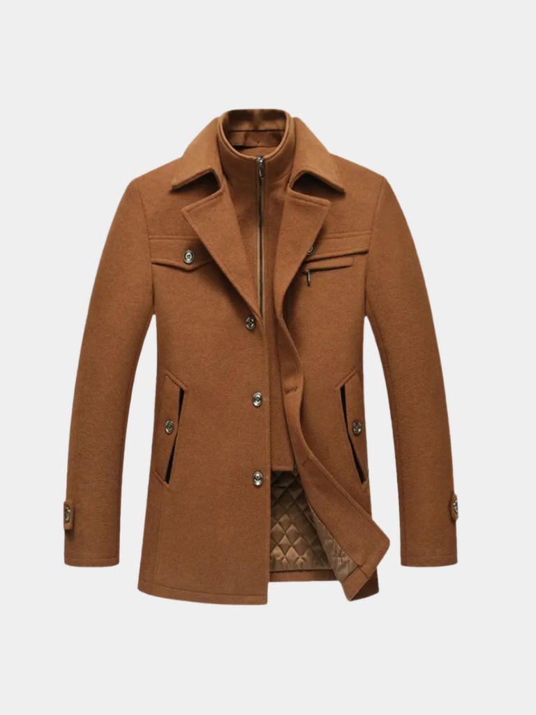 Essential Wool Blend Coat - Nordwr