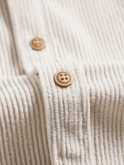 Minimalist Corduroy Shirt - Nordwr