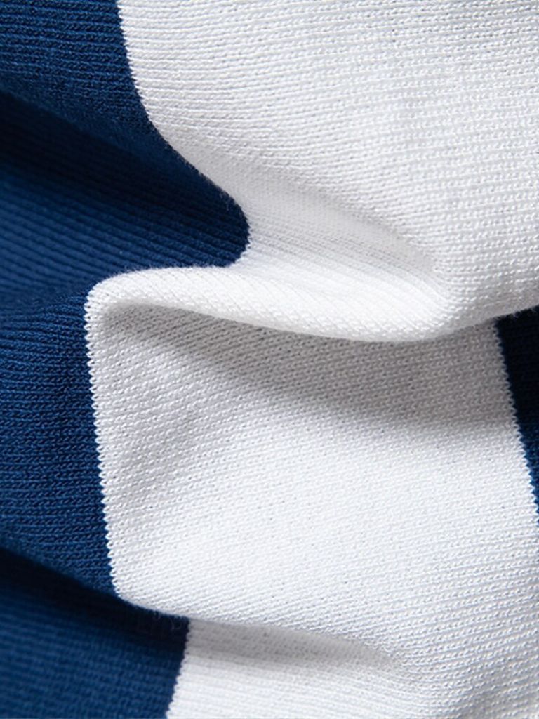 Navy Stripe Polo - Nordwr