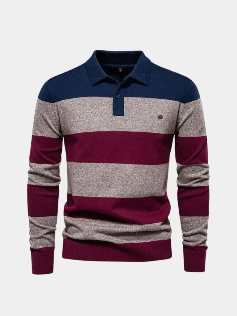 Knit Color Half Zip Knitwear - Nordwr