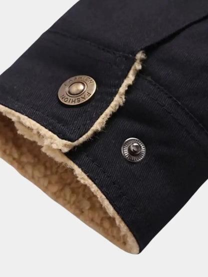 Vintage Fleece Bomber Jacket - Nordwr