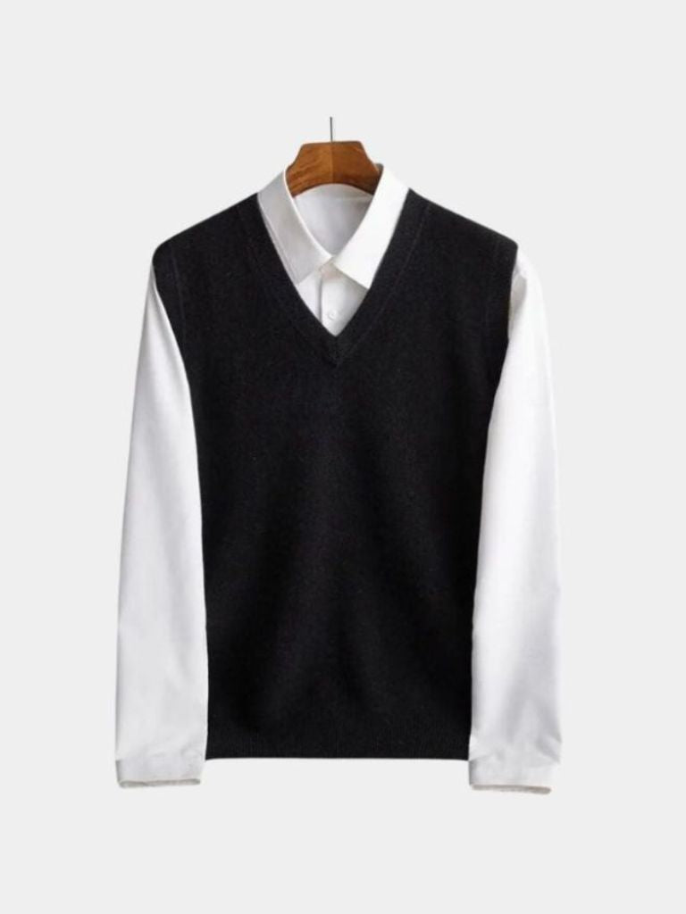 100% Merino Wool Sweater Vest - Nordwr