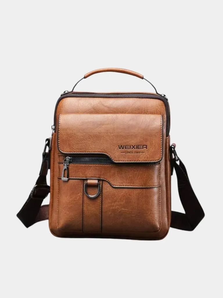 Leather Cross Body Bag - Nordwr