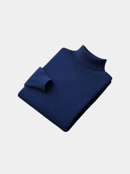 100% Merino Wool Turtleneck Sweater - Nordwr