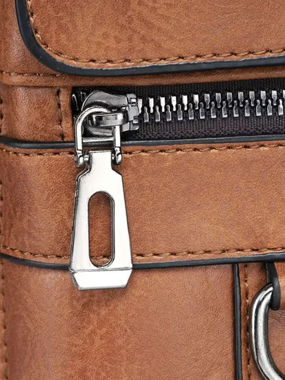 Leather Cross Body Bag - Nordwr