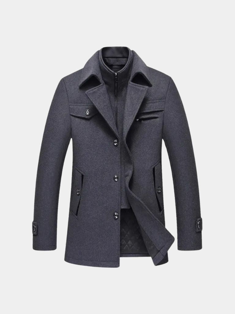 Essential Wool Blend Coat - Nordwr