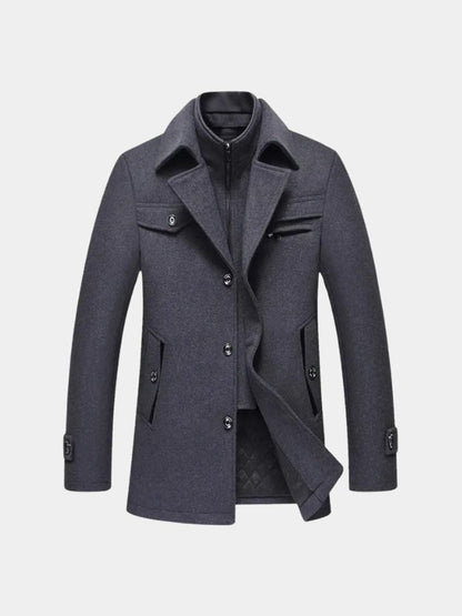 Essential Wool Blend Coat - Nordwr
