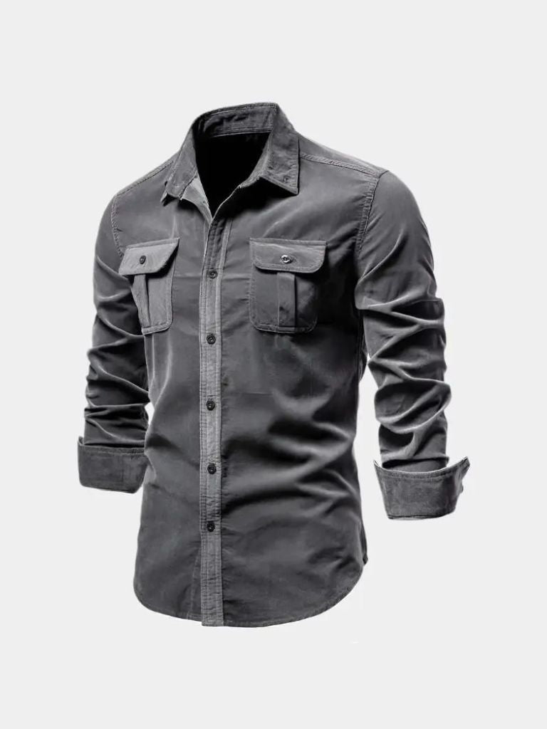 Casual Business Corduroy Shirt - Nordwr