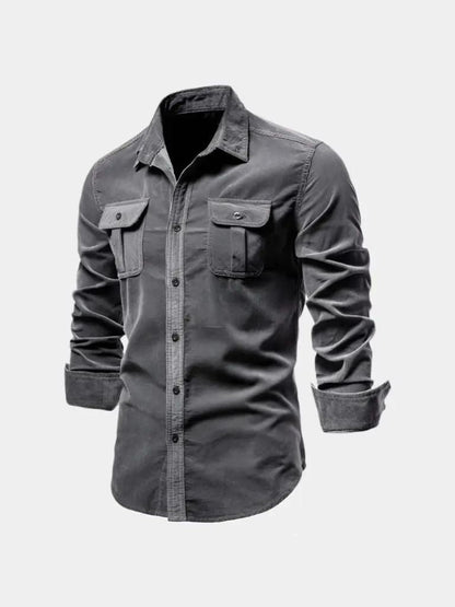 Casual Business Corduroy Shirt - Nordwr