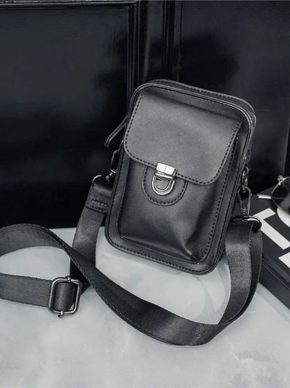 Vintage Mini Leather Crossbody Shoulder Bag - Nordwr