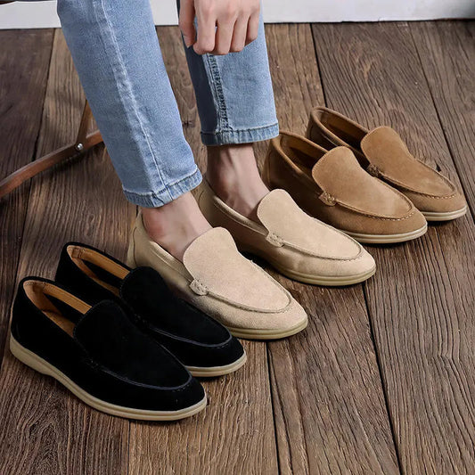 Essential Suede Loafers - Nordwr