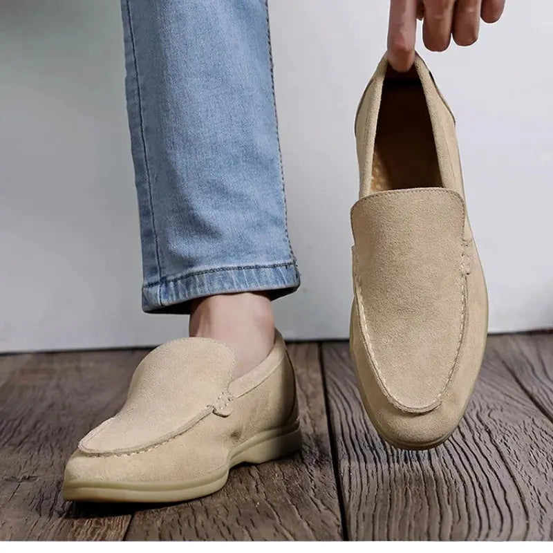 Essential Suede Loafers - Nordwr