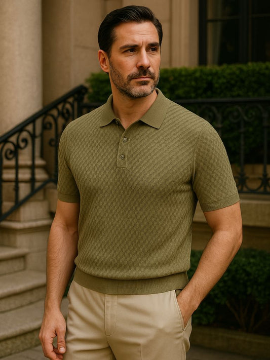 Elegant Cotton Polo T-Shirt - Nordwr