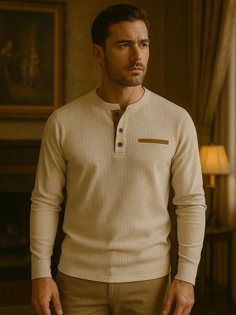 Corduroy Long Sleeve T-Shirt - Nordwr