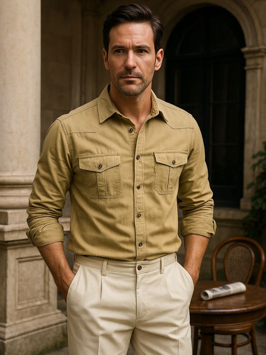 Casual Modern Men Shirt - Nordwr