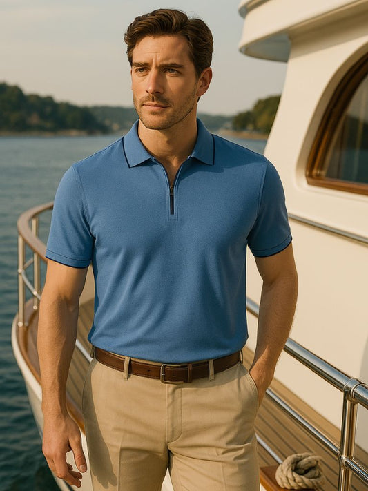 Regis Quarter Zip Polo – Nordwr