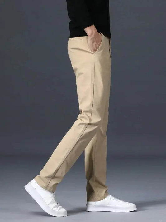 Minimalist Straight Trousers - Nordwr