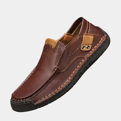 Comfortable Leather Moccasins Shoes - Nordwr