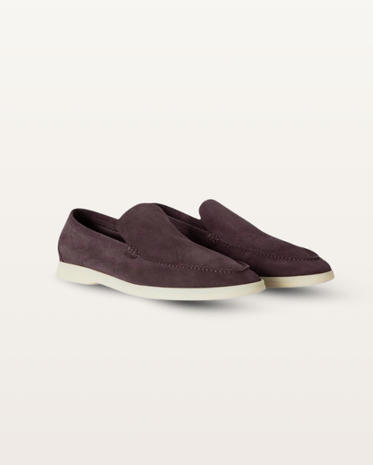 The Madison - Suede Loafer in Espresso Brown | Nordwr
