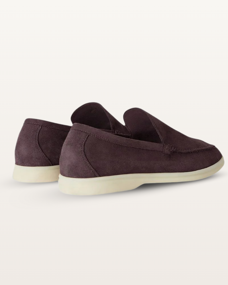 The Madison - Suede Loafer in Espresso Brown | Nordwr
