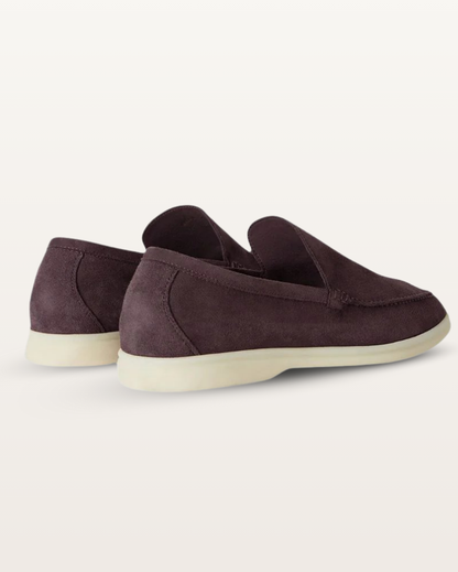 The Madison - Suede Loafer in Espresso Brown | Nordwr