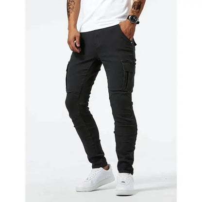 Denim Jeans Cargo Trousers - Nordwr