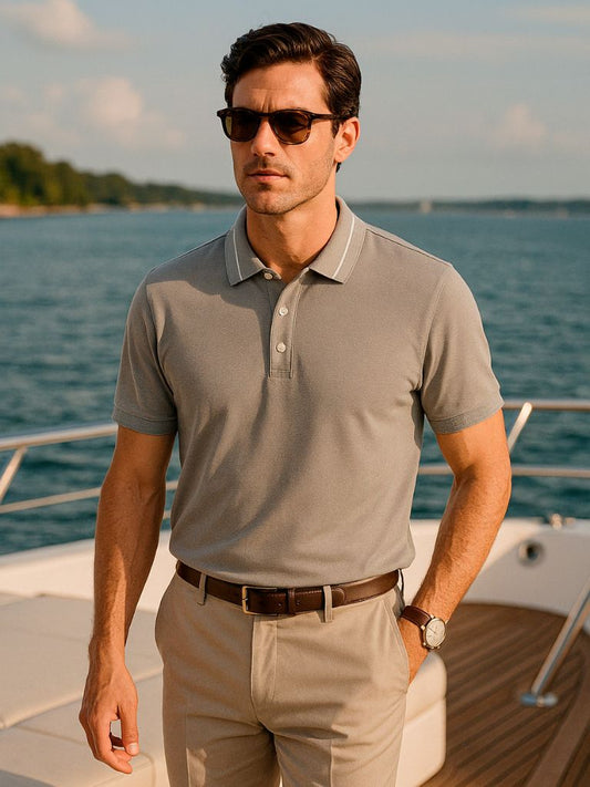 Steel Grey Polo – Nordwr